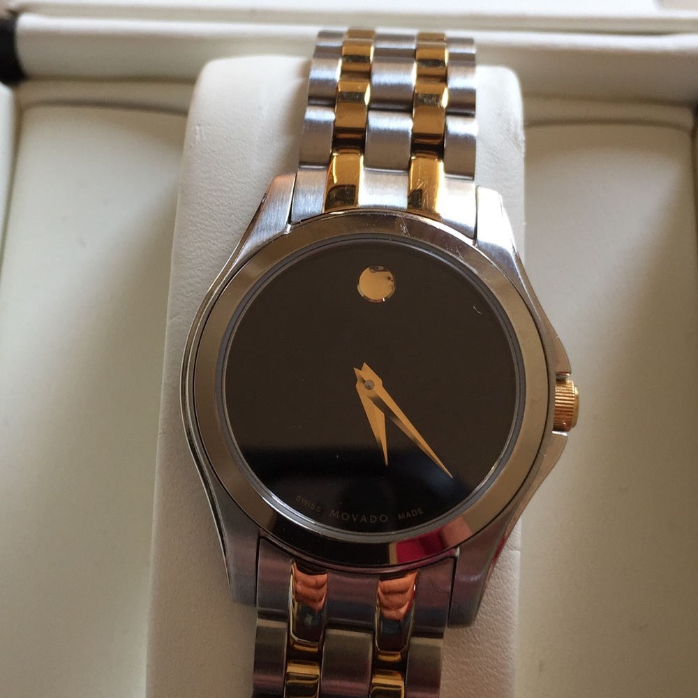 Movado two tone woman’s watch